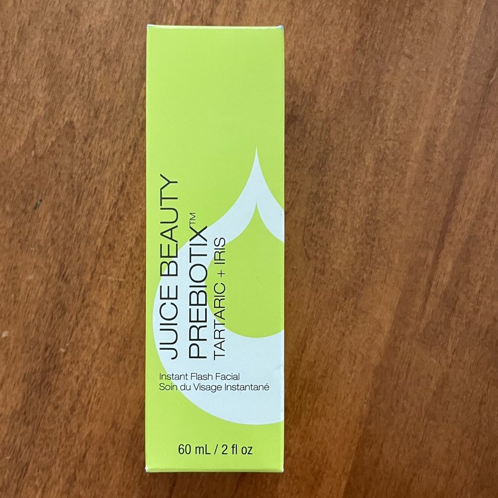 Juice Beauty Prebiotix Instant Flash Facial 60 ml NIB